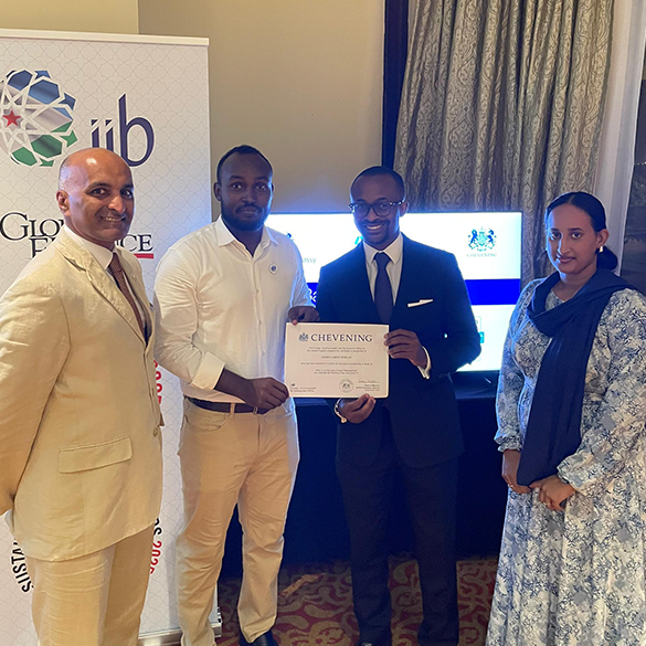 iib East Africa and the British Embassy Celebrate Departure of iib Chevening Scholar