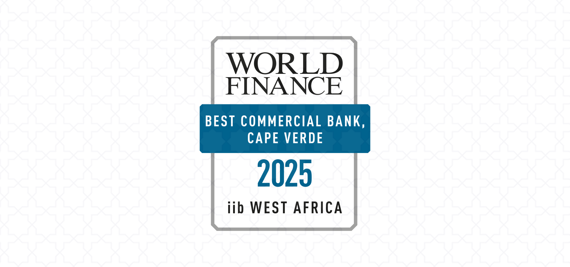 iib West Africa Wins Best Commercial Bank 2025 by World Finance