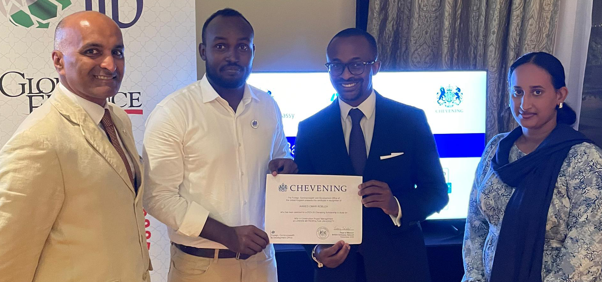 iib East Africa and the British Embassy Celebrate Departure of iib Chevening Scholar